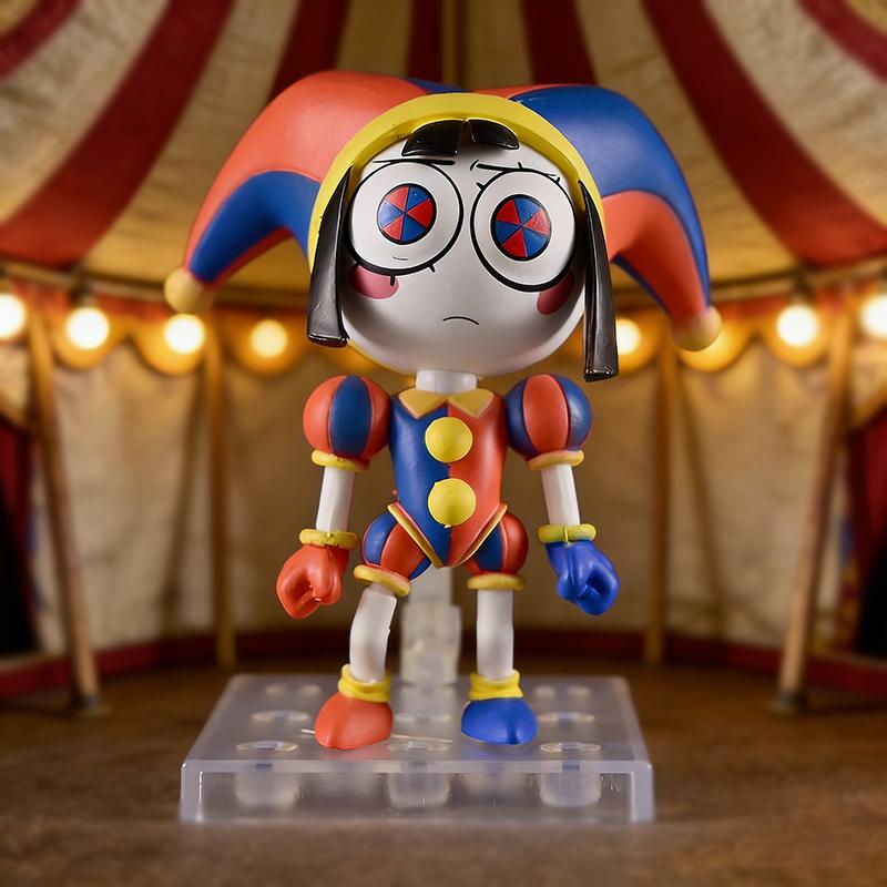10CM Erstaunlicher Digitaler Zirkus #2583 Puppen Q Version Pomni Actionfigur Clown Erstaunlicher Digitaler Zirkus Figur PVC Sammelspielzeug