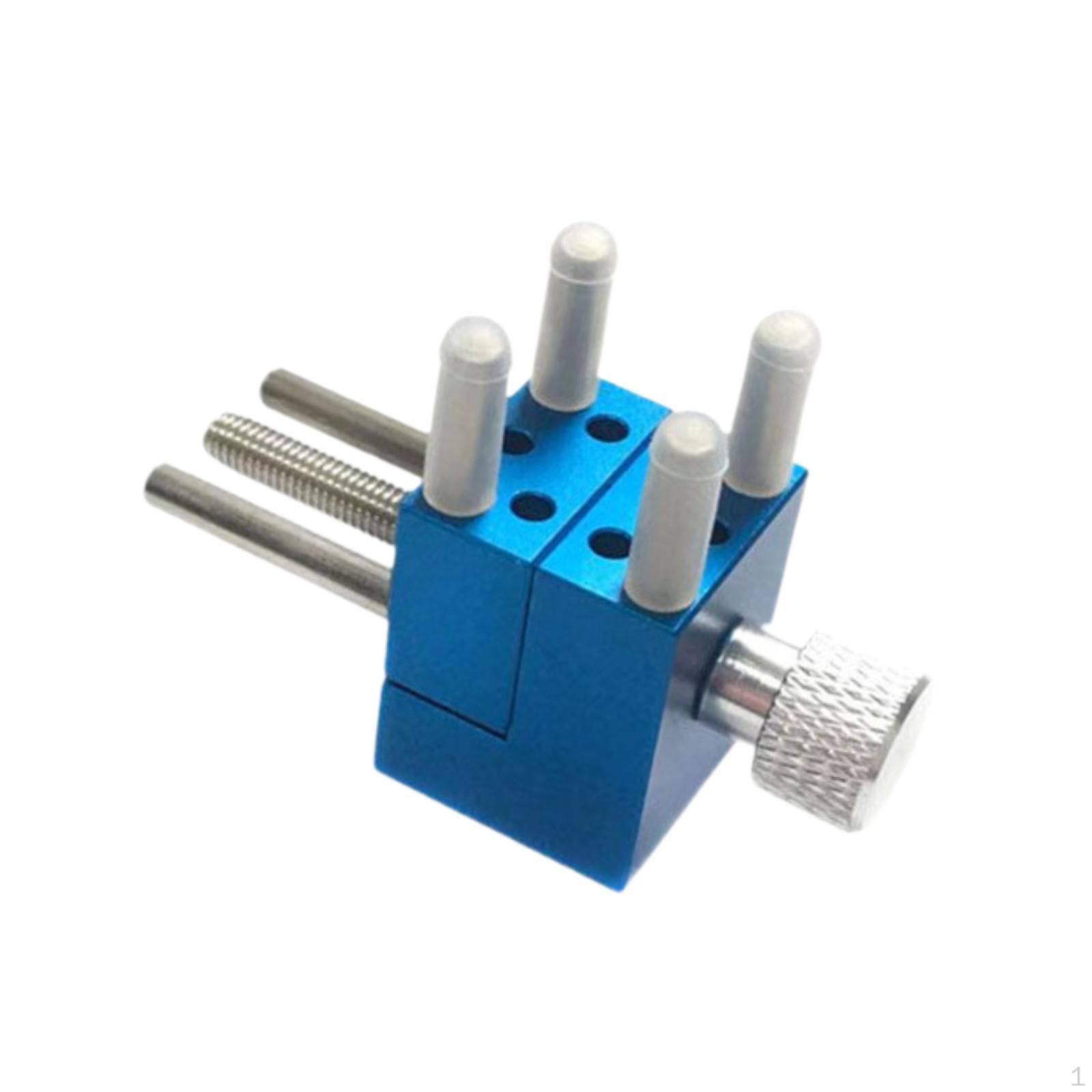 

Adjustable Mini Bench Vise Clamp for Jewelry and Model Assembly Without Base