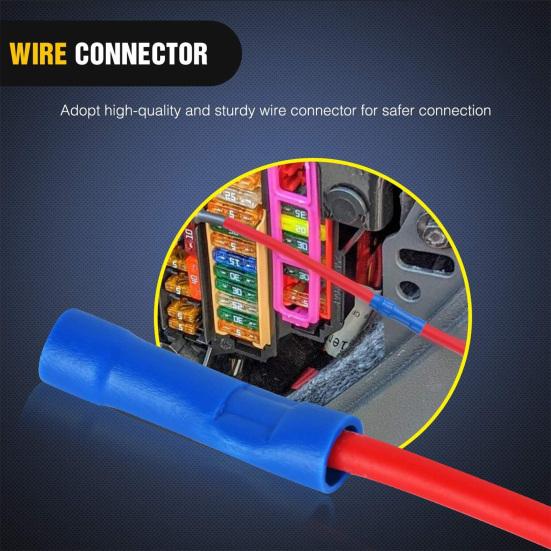 Fuse-Tap Adapter Car Electrical Appliances Jumper Connector Low Profile Mini Micro Fuse-Holder Mini Blade-Fuse Car Accessories