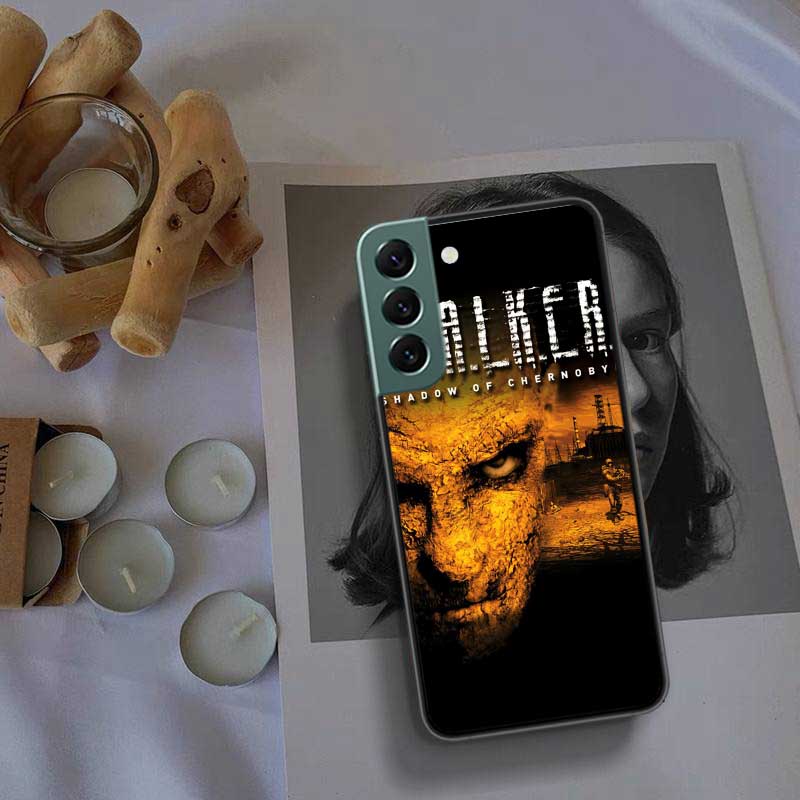 Hra Stalker Obal na telefon Pro Samsung Galaxy S22 S25 Ultra S21 S10 Plus S26 Edge S20 S23 S24 FE Kryt Silikonový Měkký TPU Průhledný