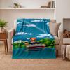 Ponyo (32) Soft Warm Flannel Blankets Comfortable Blanket for Home Decoration Gifting
