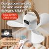 Ceiling Fan Portable Camping Tent Ceiling Canopy Fan 8000mah Rechargeable Wireless Fan Air Circulators with Remote Control Light