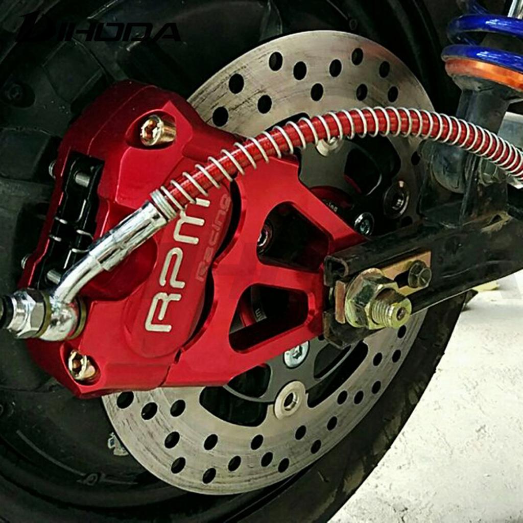 Electric Scooter Motorcycle Rear Brake Caliper Bracket Adapter Support for 220mm Brake Disc 84mm Radial Brake Caliper