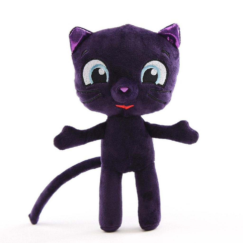 Peluche Gatto Regno Arcobaleno 30cm Pupazzo Animale di Peluche Cartone Animato Carino Regalo di Compleanno per Bambini