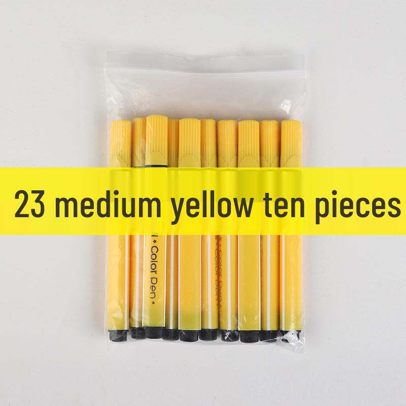 Triangular Grip Watercolor Pencils Pens - Fluorescent Color Series for Kids Art Studio