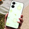 Etui do Realme 10 4G Czarne Miękki Silikon Odporne na Wstrząsy Pokrowiec do Telefonów Realme 10 2022 Realme10 C33 C 33 4G Ochronne Fundas
