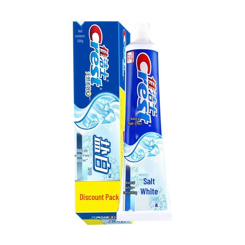 

Crest Salt White Cool Mint Toothpaste