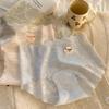 7A Lace Trim Ice Silk Mid-High Waist Scar-Concealing Panties: Breathable, Hip-Hugging, Skin-Friendly Luxury for Women