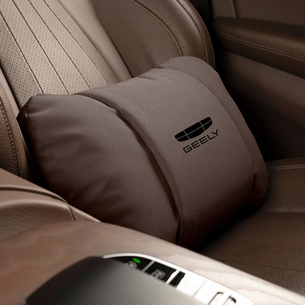 Car Neck Pillow Waist Pillow Car Headrest Neck Support Seat For Geely Coolray 2019-2020 Atlas Boyue NL3 Emgrand X7 EX7