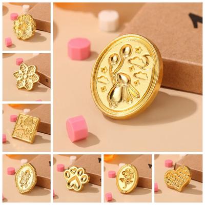Snowflake Rose Sealing Wax Seals Head Wax Seal Stamp Polyshaped Head  Wedding Invitations