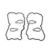 WOLFIGO Valve Rocker Cam Cover Gasket Left / Right For Subaru Forester Impreza WRX Outback 13272AA140 13270AA190 13293AA051