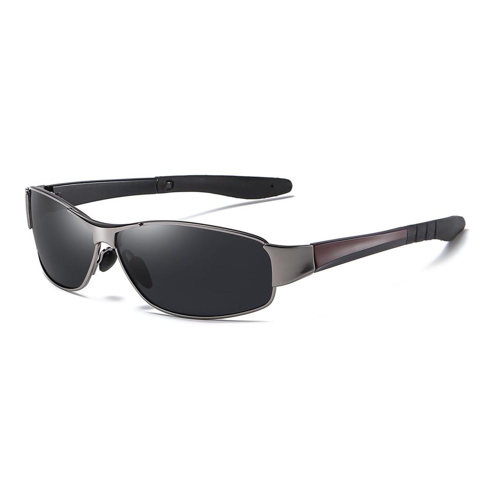 Feisedy Sports Sunglasses, Polarized Lenses, Yellow, for Driving, Night Driving, Night Fishing, UV400 Protection, Polarized, Men's, B1116