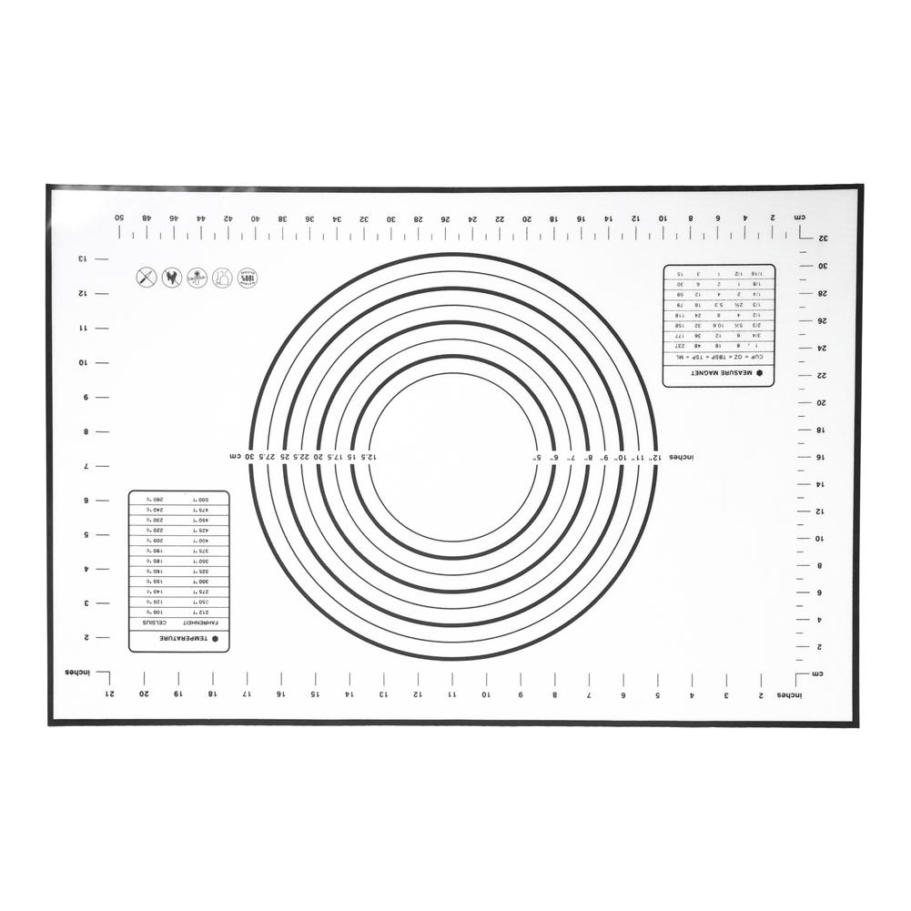 Tapis de Cuisson Antiadhésif en Silicone pour Cuisine Domestique, Tapis pour Étaler la Pâte, Outils de Cuisson pour Gâteaux et Pâtisseries