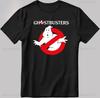 Movie Ghostbusters Print Short Sleeve Solid Cotton Unisex Unisex Tshirts Funny Graphic Crewneck Tops Big Size T Shirt Male Tops