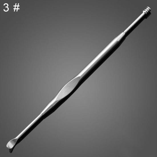 Stainless Steel Earpick Wax Stick Remover Curette Cleaner Ear Pick Tool New