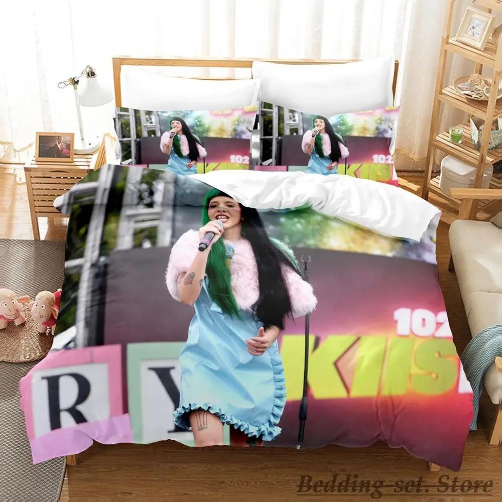 Sexy Singer Melanie Martinez Bedding Collection Single Twin Full Queen King Size Bed Collection Aldult Kid Bedroom Duvetcover Collections