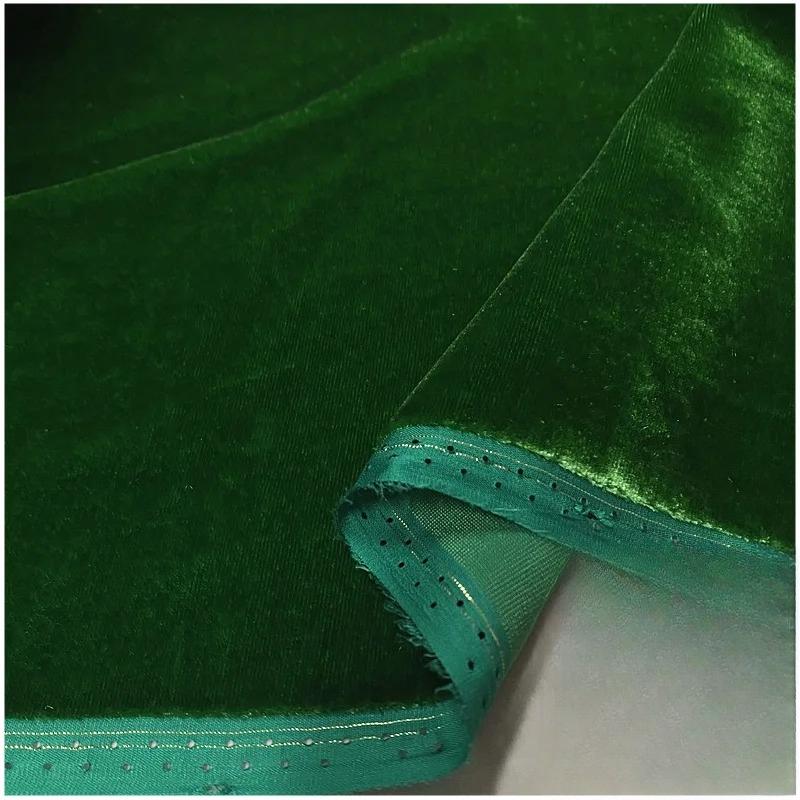 Țesături din Catifea de Mătase 100x140cm Pentru Rochie Cheongsam Fustă Costum Cusut DIY Catifea Aurie Reală Material Prietenos cu Pielea