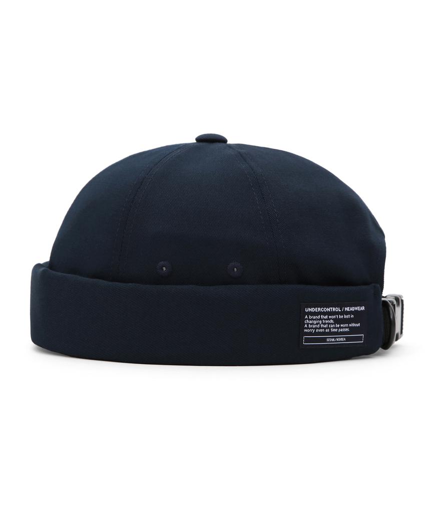 Eondeokeonteulol Cotton Brimless Cap Mold Cap / Twill Cotton / Navy