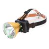 LED Headlamp Aluminum Alloy Rechargeable Super Bright Head Mounted White Light Flashlight for Outdoor Hiking Camping