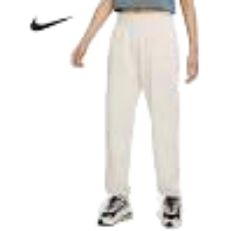 Nike Sportswear Essential Loose Fleece Cuffed Knit Joggers Women Joggers Coconut-Milk BV4090-113