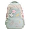 Schoolbag Dopamine High-value Schoolbag Female Cute Student Backpack Niche Contrasting Color Large-capacity Backpack Small Food Intake Pain Bag
