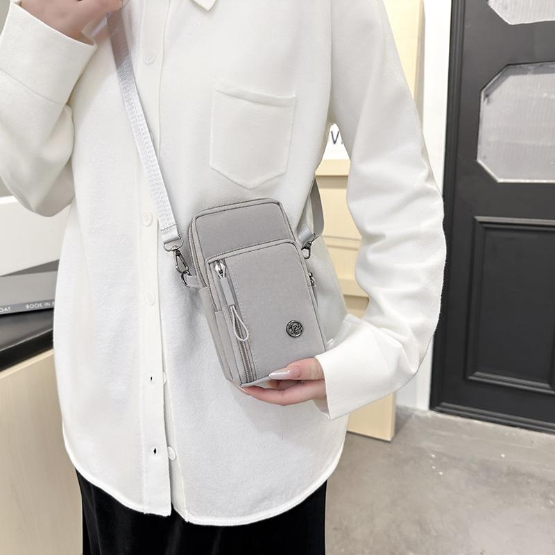 Neue Damen-Handytasche aus Nylon, Handytasche, Münzgeldbörse, Riemen, Umhängetasche, kleine Umhängetaschen für Damen, Geldbörse, Reisegeldbörse