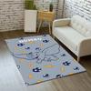 1pc Dumbo Pattern Area Rug Soft Flannel Floor Mat for Living Room,Office,Bedroom and Carpet,Sofa Coffee Table Floor Mat