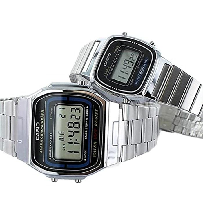 [Casio] Pair Watch Date Calendar Cheap Casio Men's & Women's Pair Digital A164WA-1QJHLA670WA-1JF Watch