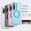 Magsafe Matte Phone Case For Samsung Galaxy A36 A56 A26 A16 5G Protective Case Magnetic Wireless Charging Shockproof Back Cover