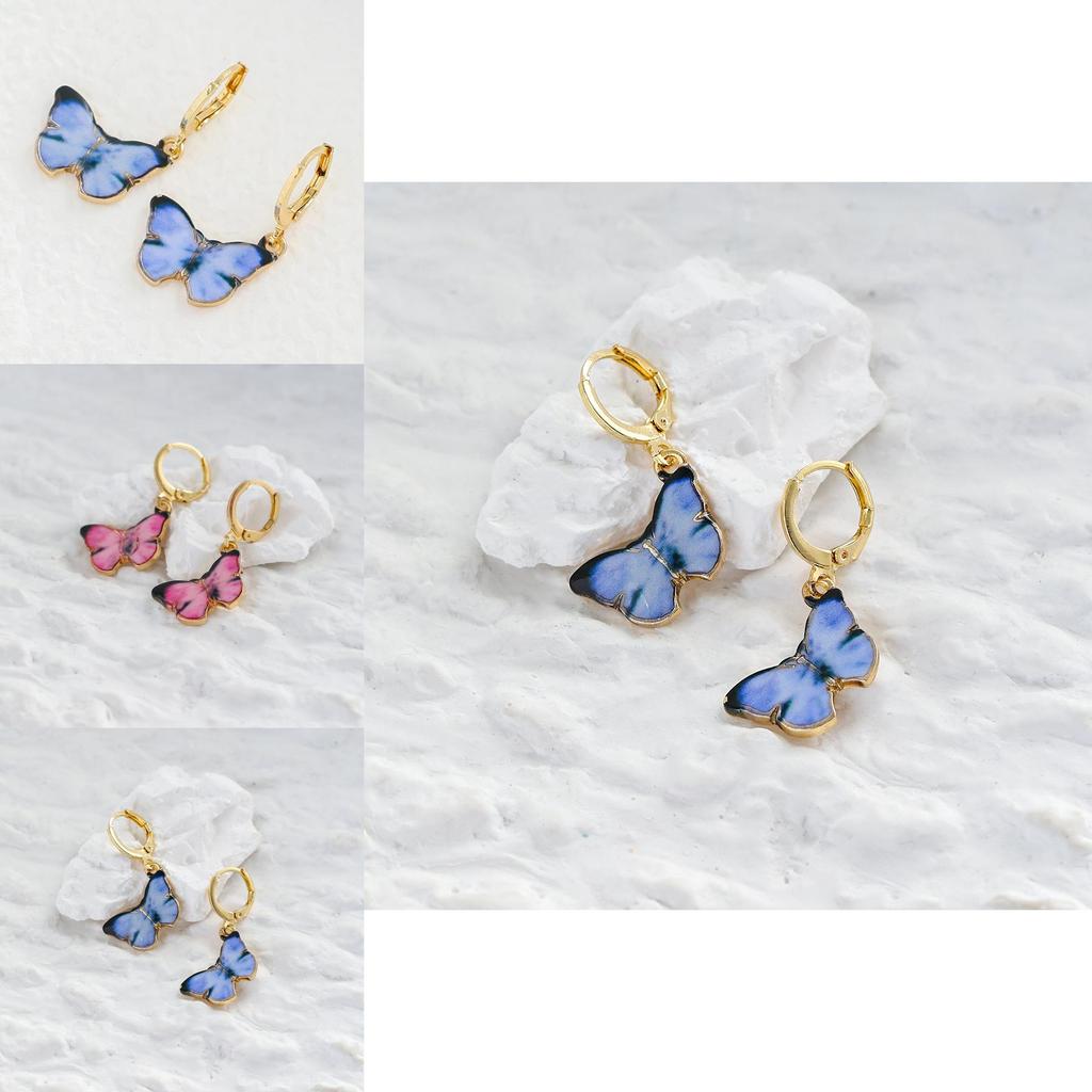 Trendy Geometric Alloy Earrings For Women European American Style 2022 Summer