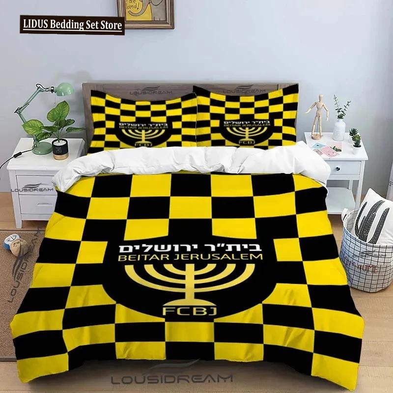 Beitar Jerusalem Fc All Season Twin Bedding Set 3 Piece Comforter Set Bed Duvet Cover Double King Comforter Cover Home Textile