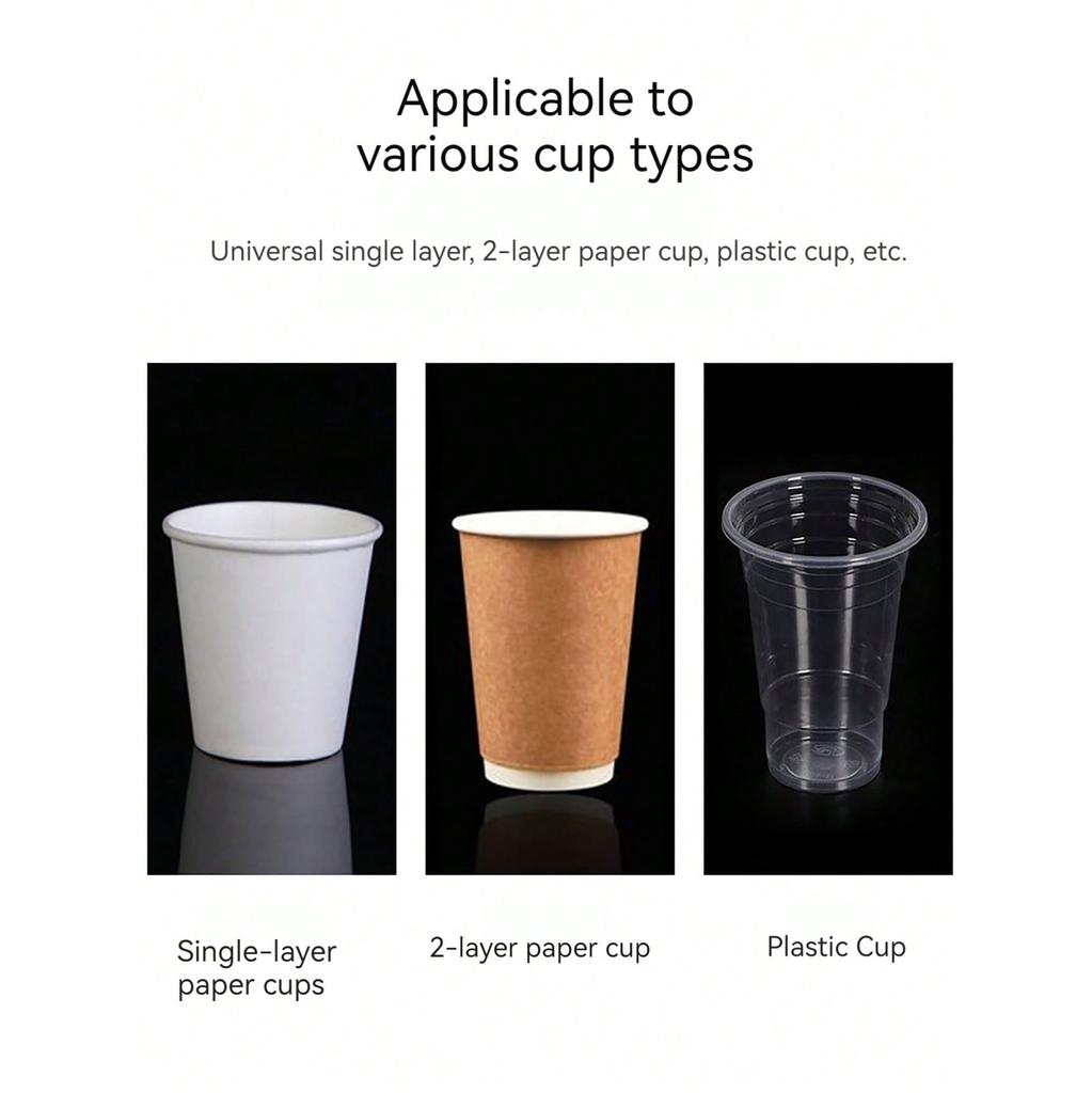1 Pcs Plastic Cup Fetcher for Water Drinking Machine Wall Mounted Disposable Paper Cup Holder Replacement Parts White/black