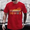 Summer Mens TShirts Funny I Keep All My Dad Jokes In A Dadabase Print Casual Oneck for Men Tshirt Male Tshirt Hip Hop Tee