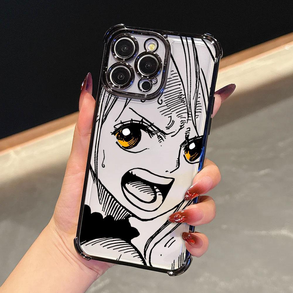 One Anime Piece Characters Soft Funda For iPhone 17 Pro 16 15 14 13 12 11 Pro Max Case 17 Plus 17E 16E 17Air Silicon Phone Cover