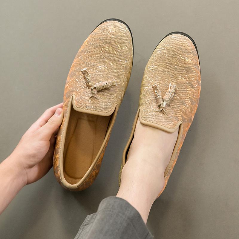 Slip-on-Loafer für Herren, weiche Fahr-Mokassins, hochwertige flache Schuhe, Herren-Wanderschuhe, Wildleder, lässige Loafer, Sommer-Herrenschuhe