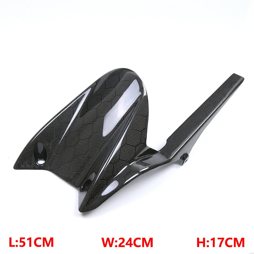 For Triumph Street Triple 765 RS Rear Fender Hugger Carbon Fiber Modified Motorcycle Accessories Fairing Parts