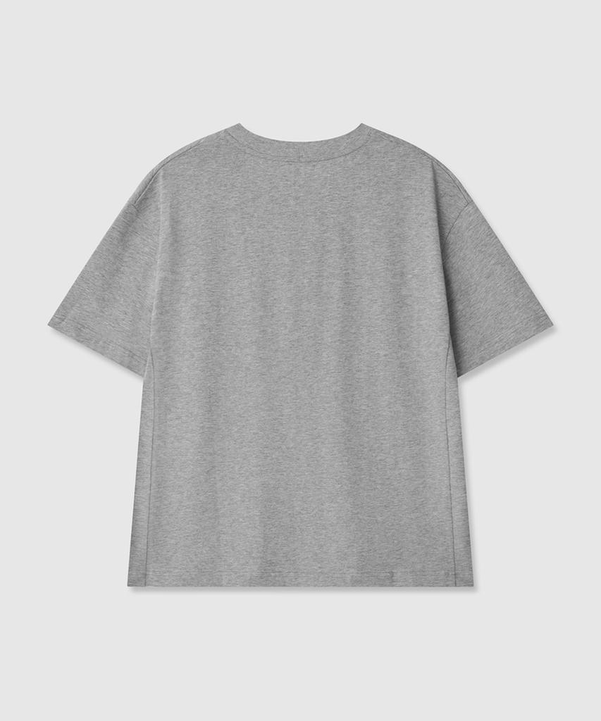 Eoneolleokodeu Solid Crop Short Sleeve Tee (3 Colors)