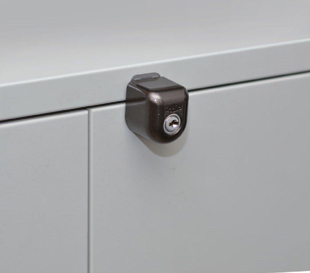 Guard Lock Outward Opening Auxiliary Surface Mount Type 550M Lock, No.