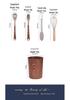 12-Piece Silicone Wood-Grain Non-Stick Cookware Set with Heat-Resistant Spatula and Spoon