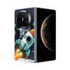Clear Hard PC Phone Case For Honor Magic V3 Vs3 V2 VS2 Folding Transparent Flower Pattern Cover For Huawei Mate X6 X5 X3 X2 Capa