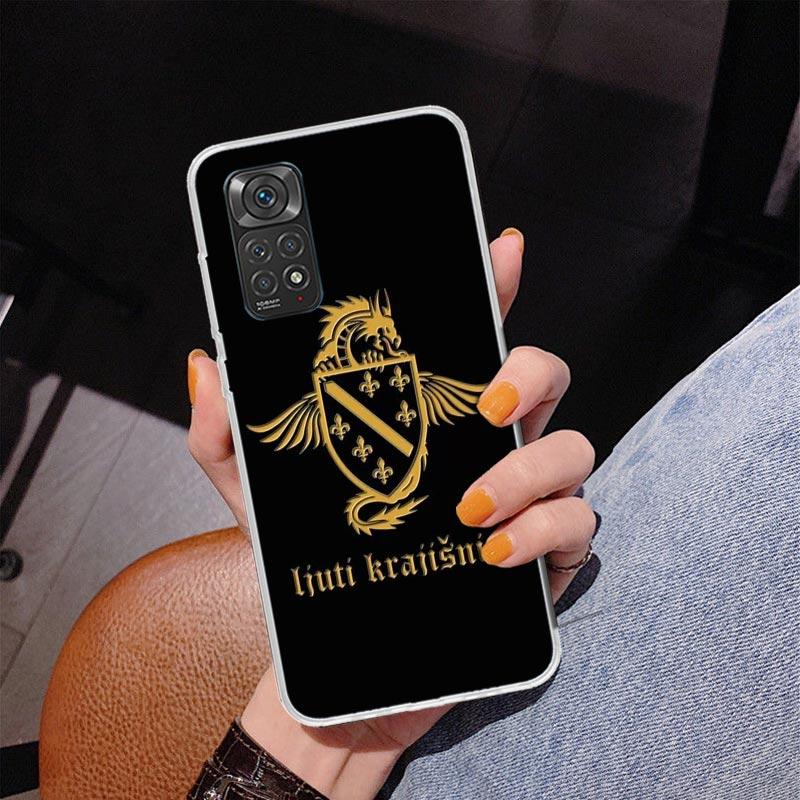 

Bosnia And Herzegovina Flag Phnoe Case for Phnoe Case for Xiaomi Redmi Note 15 14 14S 13 Pro Plus 12 12S 11S 11E 10S 10 11T 5G U Redmi Note 13 Pro 5G