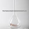 Borosilicate Glass Volumetric Flask Set: 5ml, 10ml, 25ml, 50ml, 100ml, 250ml, 500ml, Brown & Transparent