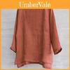 Camicia da Uomo Premium in Lino a Maniche Lunghe per l'Estate con Design Fresco Ampio Casual M-3xl