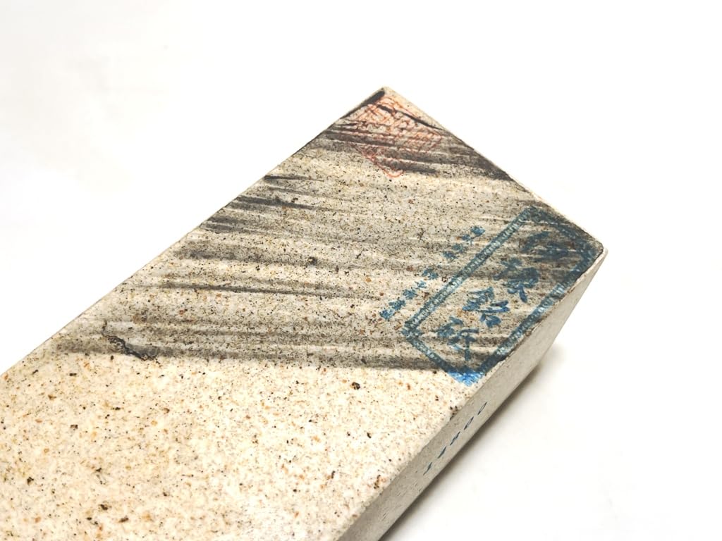 Natural Iyo Karakawa Red Fine Medium Whetstone Whetstone, Name, Murayama, Dwarf, #00 / 1,432g