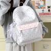 Schoolbag simple schoolbag female junior high school students small fresh cute large capacity middle school students backpack college students high 