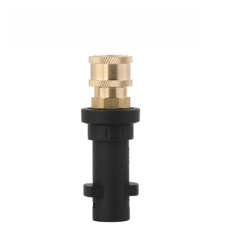 1/4" To Spray Gun Wand Lance Pressure Washer Quick Connector Bayonet Adapter 1/4" Quick Disconnect Release Fitting for Karcher