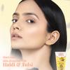VLCC Ayurveda Deep Pore Cleansing Haldi & Tulsi Face Wash 100ml X 4 Pack Brightening