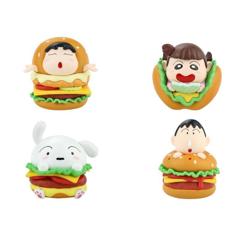 Crayon Shin Chan Character Food Model Toys Cute Cartoon Tabletop Decoration