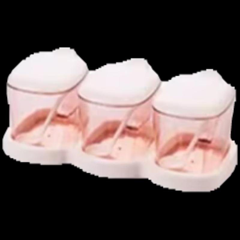 Chahua Plastic Condiment Set (3-Piece)