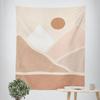 Simple Illustration Style Decorative Tapestry Home Wall Decoration Office Living Room Tapestry